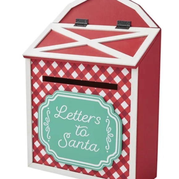 NWT Pioneer Woman Christmas Wood Letters to Santa Decor Below $25 Retail - Picture 2 of 6